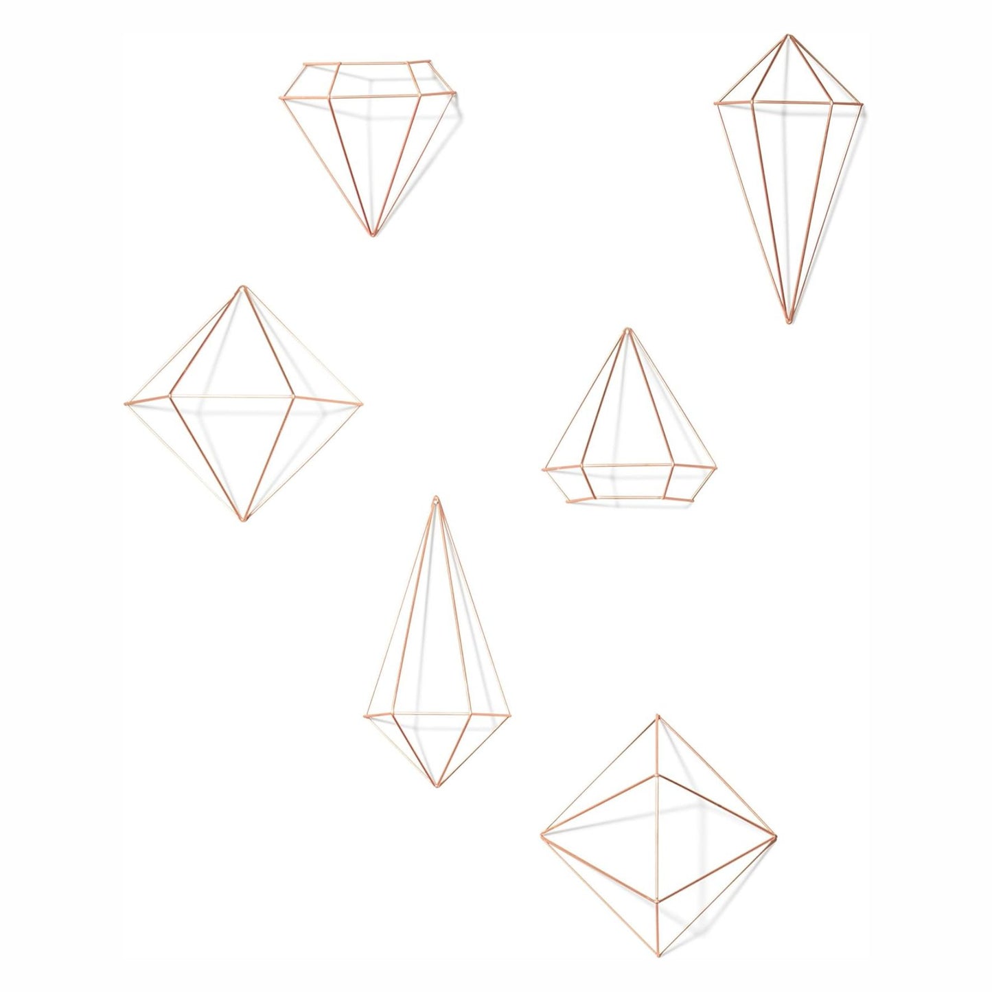 UMBRA | Prisma Geometrische Skulpturen – 6er Set