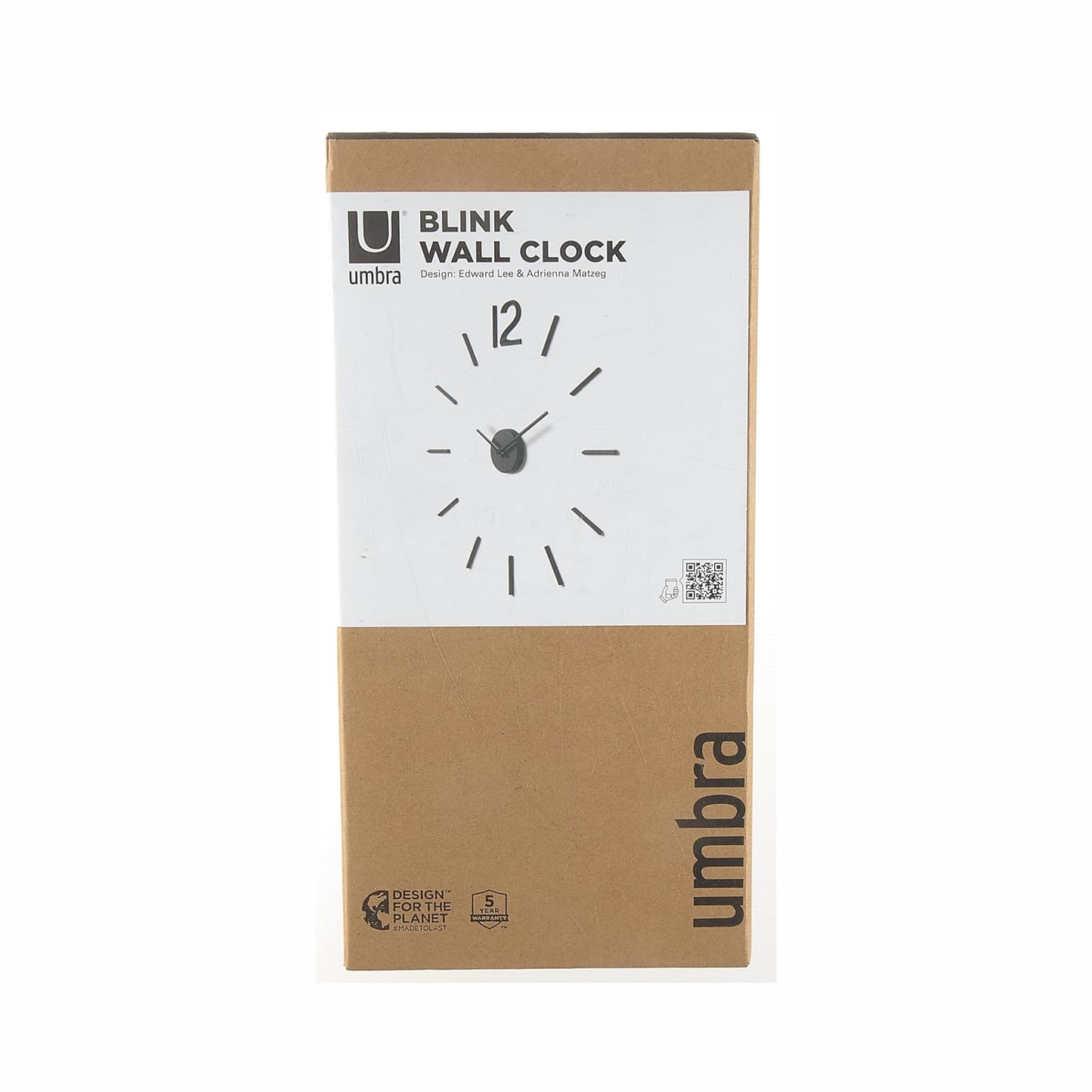 Umbra BLINK DIY Quarz Wanduhr ohne Rahmen