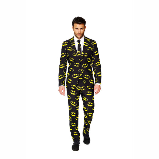 OppoSuits Batman Anzug Slim Fit 3teilig - Gr. 42