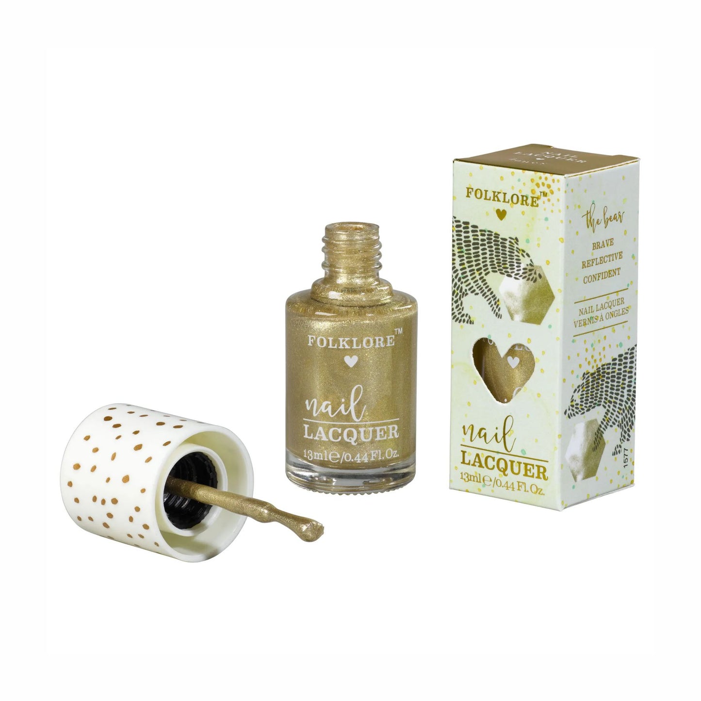 Folklore -Gold-Glitter-Nagellack