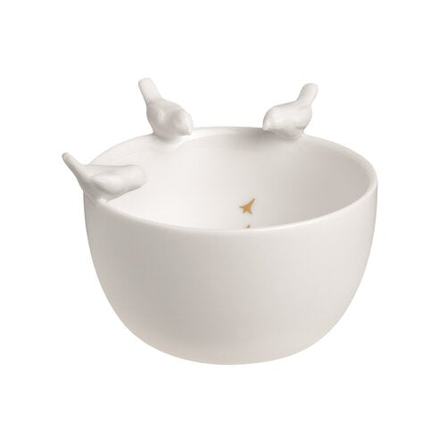 Porzellangeschichten Schale - Vogelbad