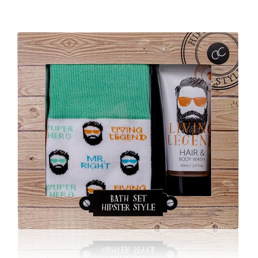 Bath Set Hipster 3-tlg (Socken)