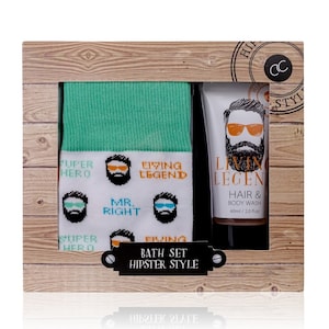 Bath Set Hipster 3-tlg (Socken)