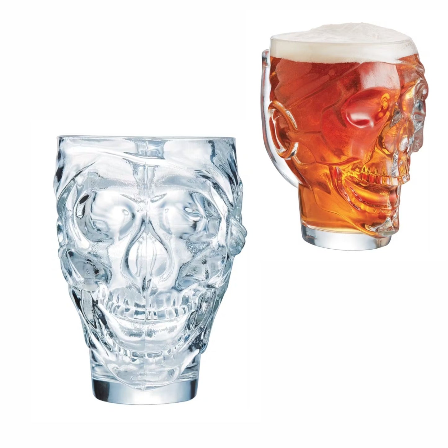 Arcoroc Bierkrug Totenkopf (90 Cl)