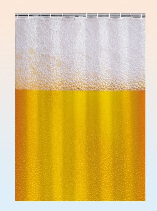 Bier-Duschvorhang