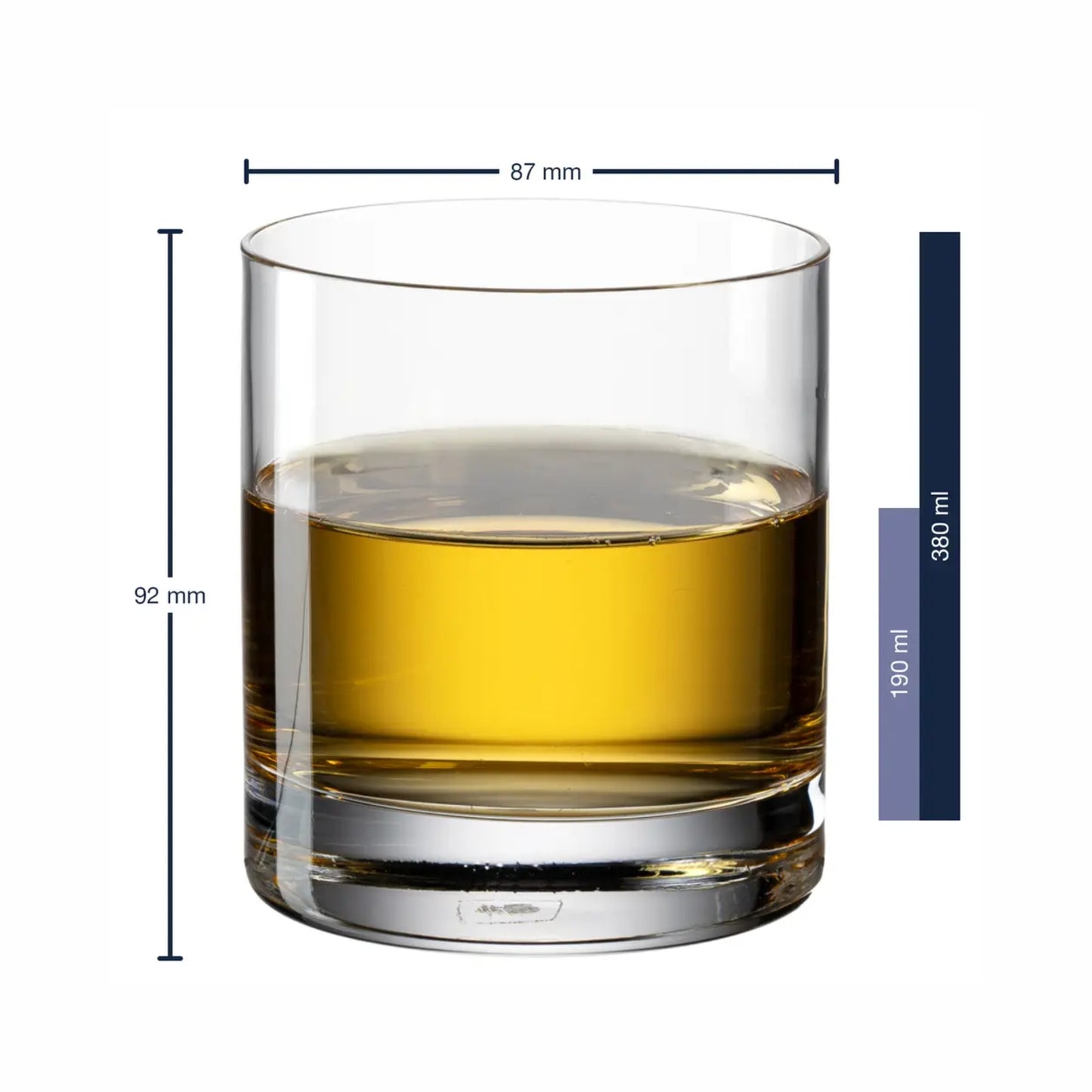 Leonardo Karaffe Whiskyset 3-teilig 380ml + 2 Gläser