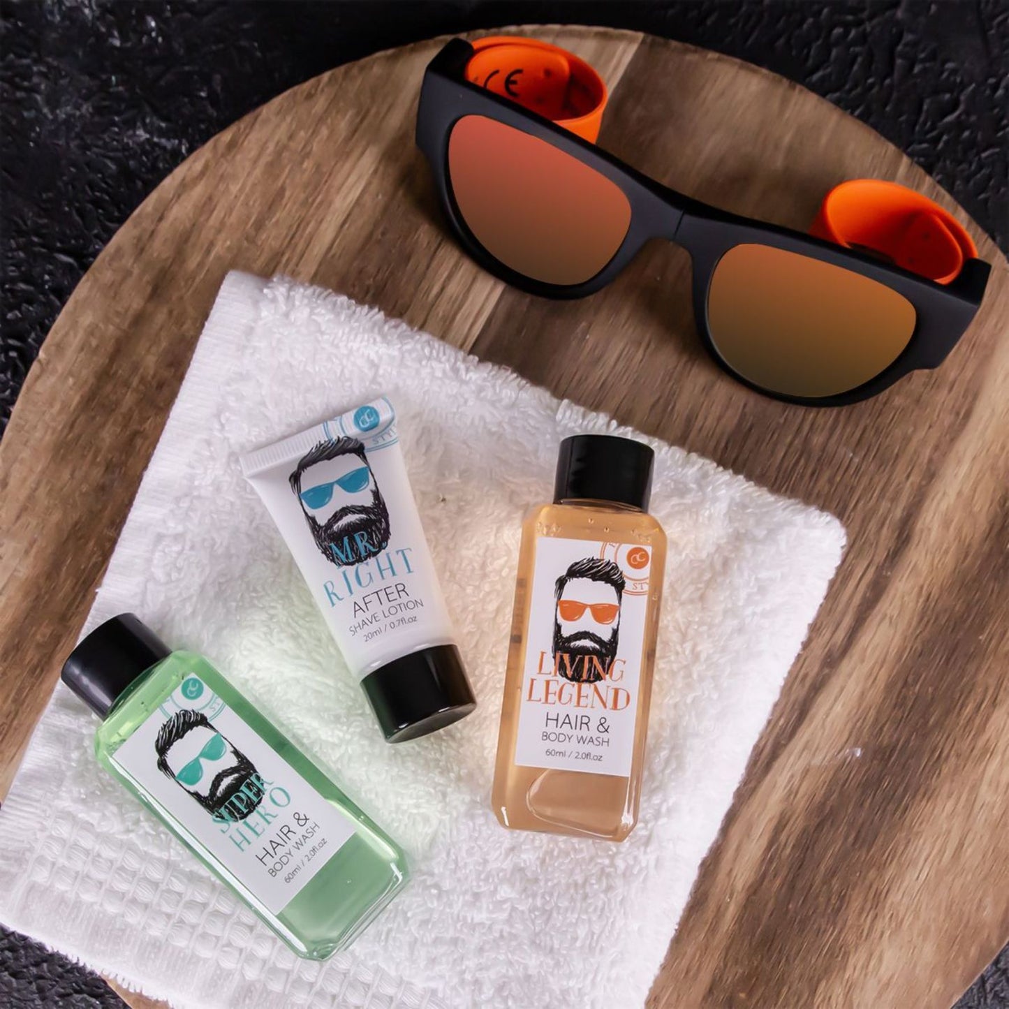 Accentra Badeset Hipster Style in Geschenkbox