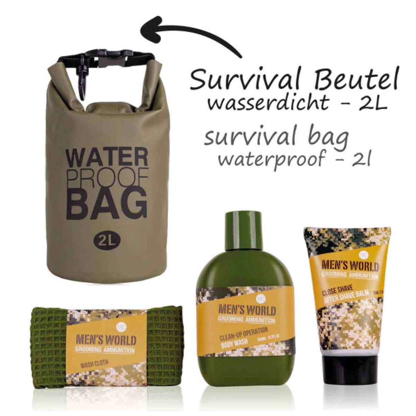 Accentra Geschenkset Adventure - Badeset für Männer