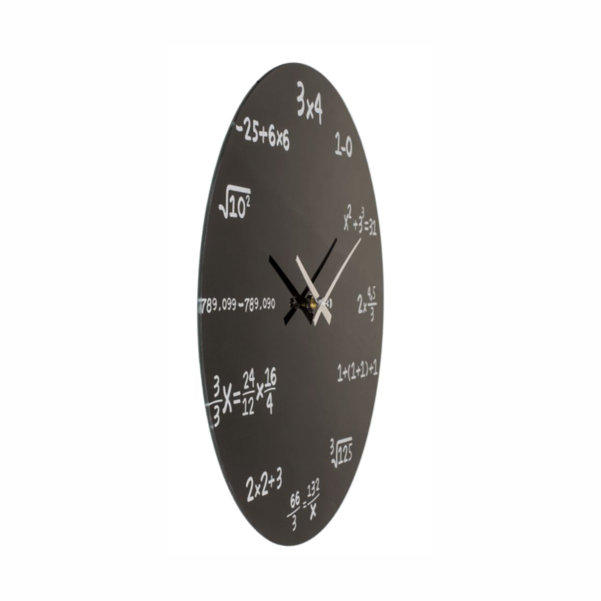 Mathematik Wanduhr mit Formeln