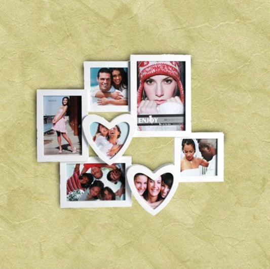 Romantischer Fotorahmen Mit Herzen (7 Fotos)