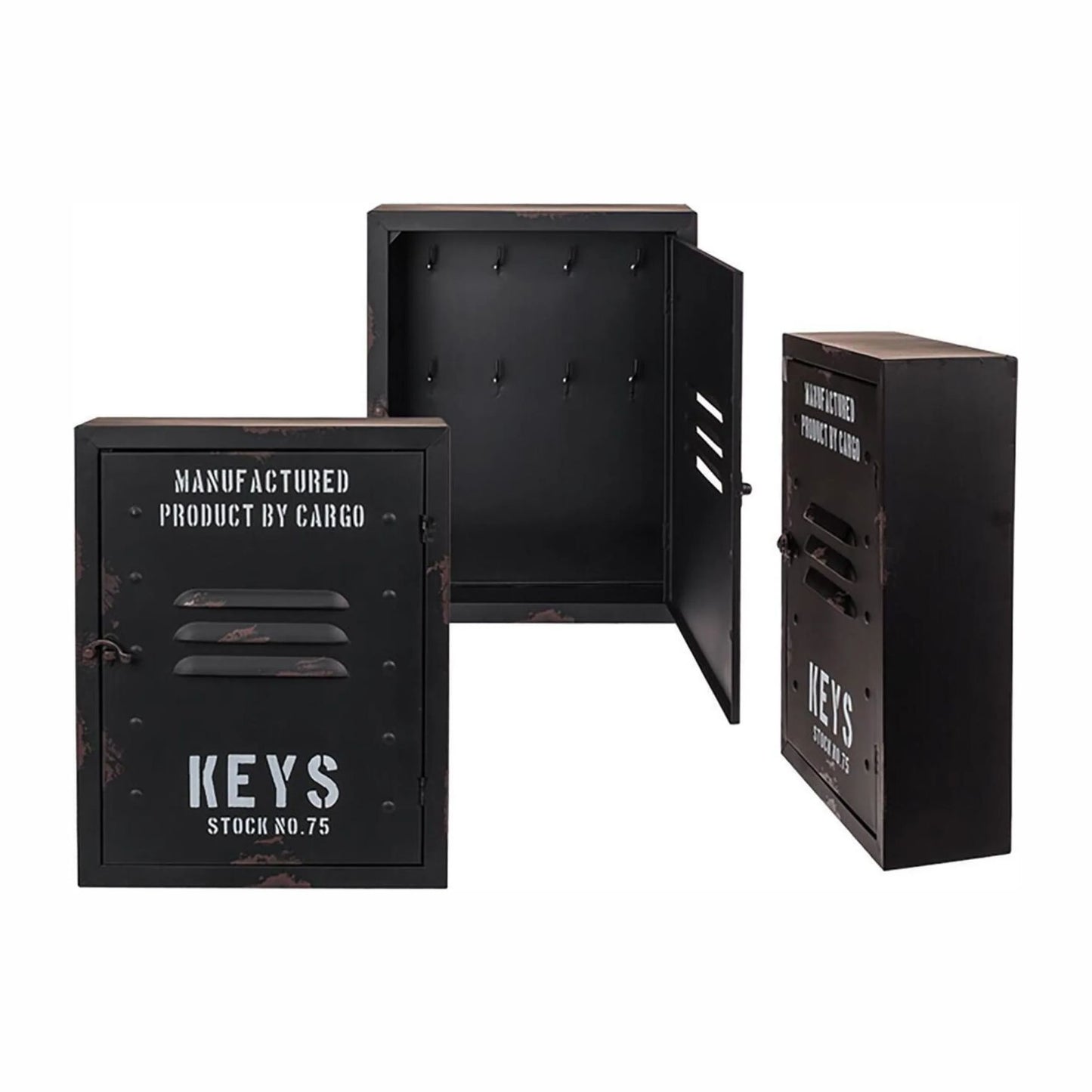 Metall-Schlüsselkasten 30x23cm