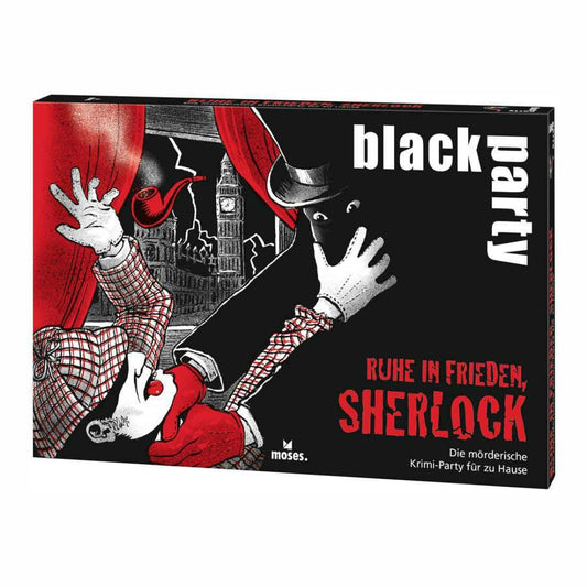 Moses. - black stories - black party - Ruhe in Frieden, Sherlock