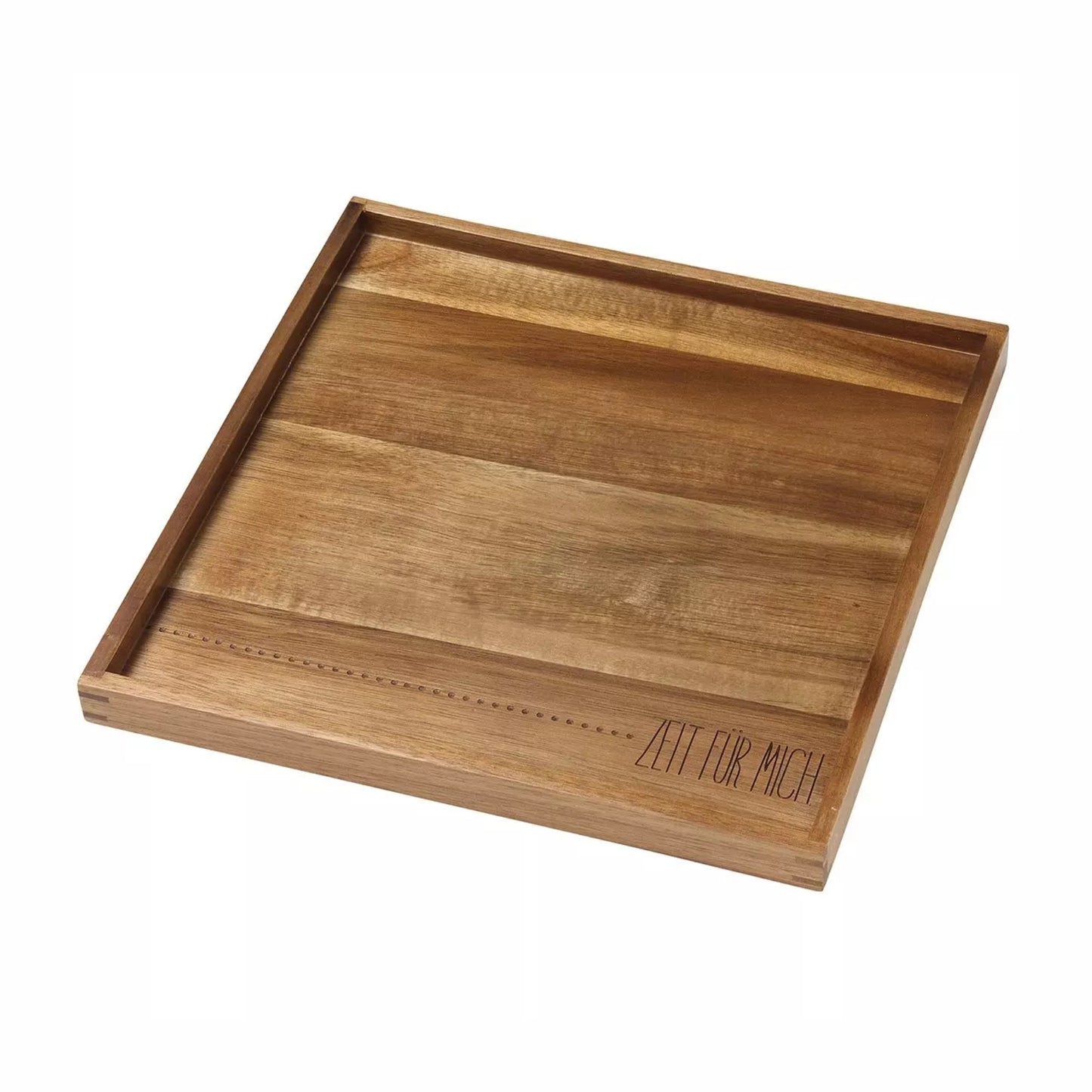 Räder | Zuhause Tablett Text: Zeit für Mich