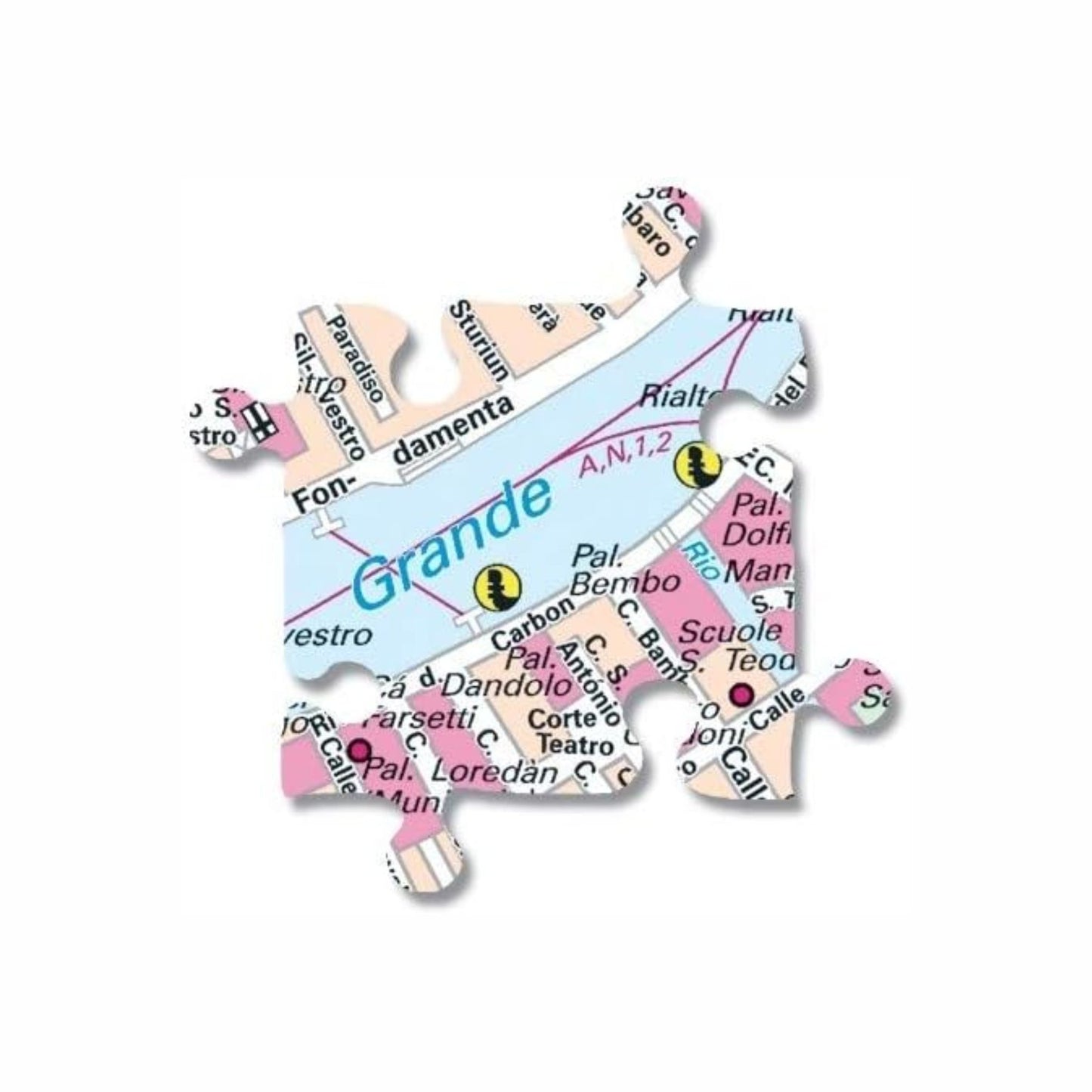 Puzzle Städtepuzzle 500 Teile Frankfurt