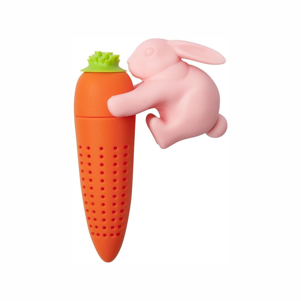 Das Hase und Möhrchen Teesieb aus Silikon