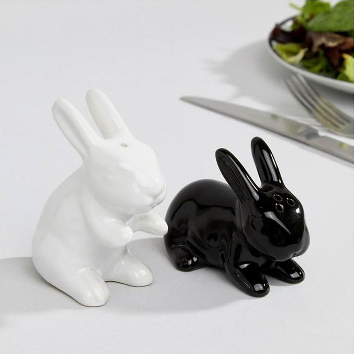 Winkee - Häschen Salt & Pepper Shaker | Die süßen Gewürz Streuer in Hasen Optik