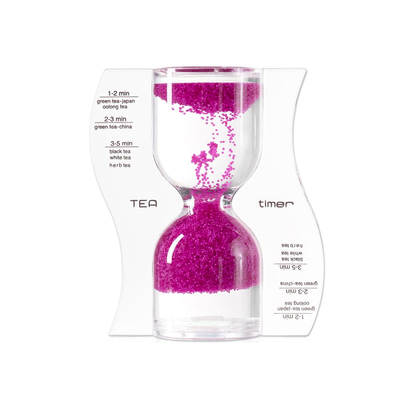 Paradox 5-Minuten-Tee-Timer / Sanduhr - pink