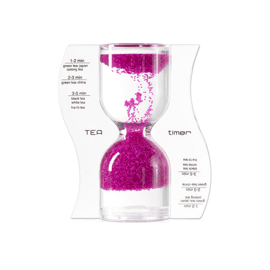 Paradox 5-Minuten-Tee-Timer / Sanduhr - pink