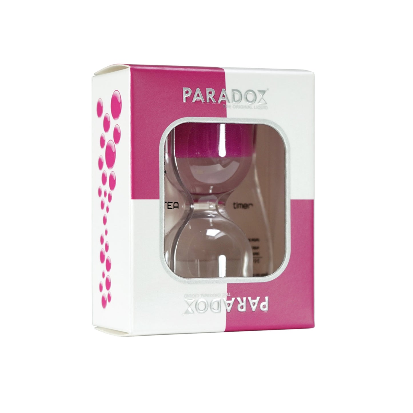 Paradox 5-Minuten-Tee-Timer / Sanduhr - pink