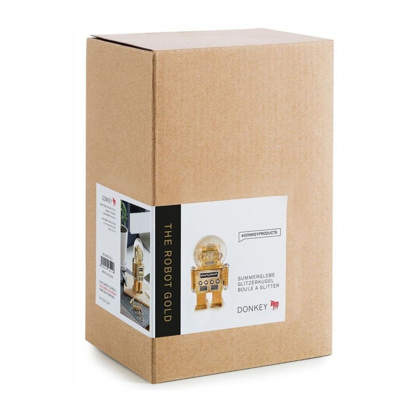 Donkey Glitzerkugel in Roboter-Form
