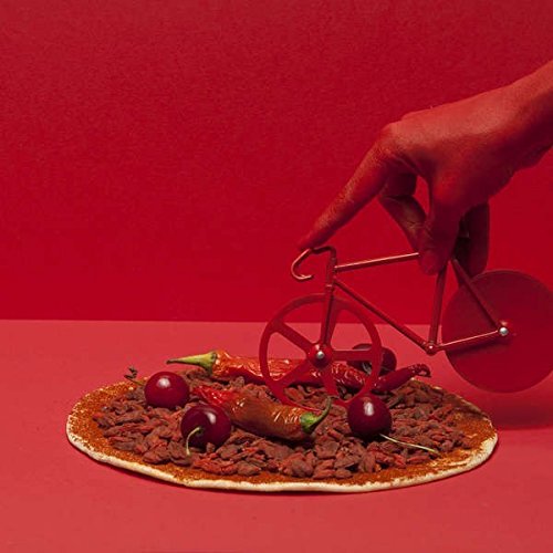 The Fixie pizza cutter - rot