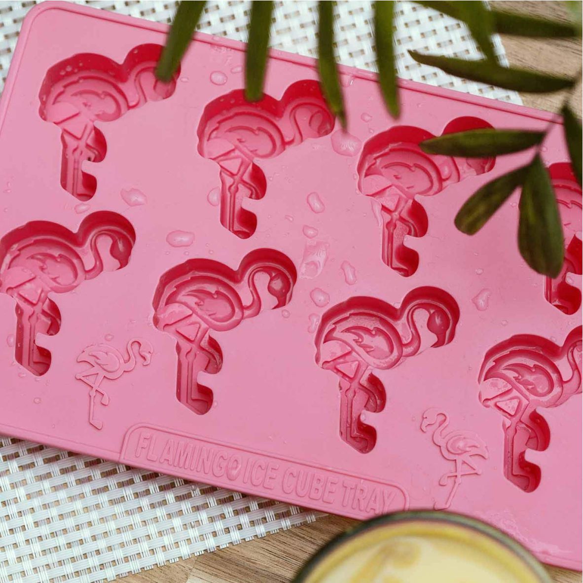 thumbsUp! Flamingo Eiswürfelformer, Einheitsgröße, Pink
