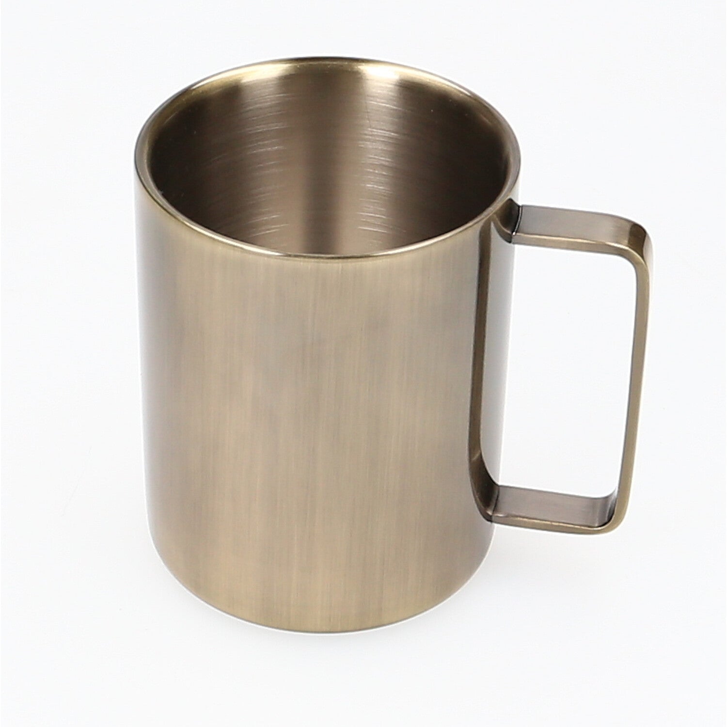 Luxuriöser Whiskey-Becher aus Messing, Color: Gold