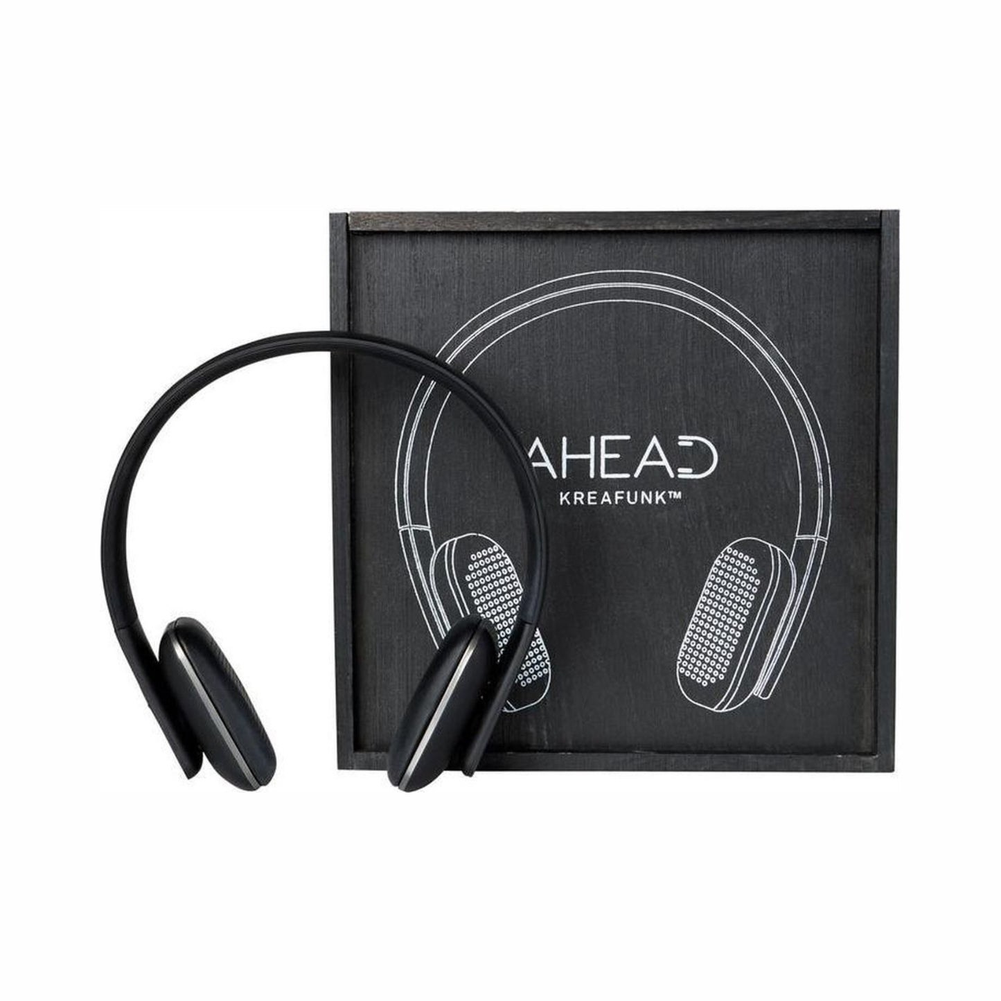 KREAFUNK Ahead Lautsprecher, kabellos, Radio-Headset, Kopfhörer Schwarz