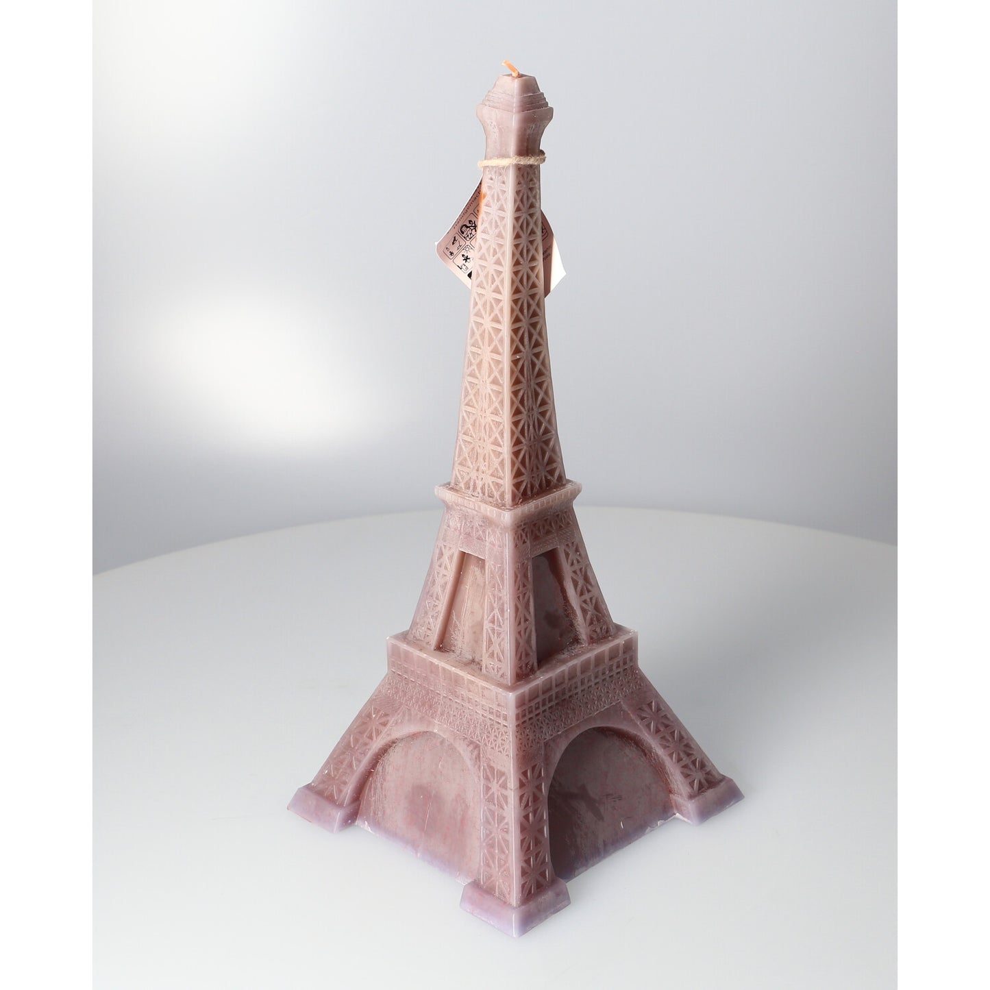 Dekorative Kerze - Eifelturm lila