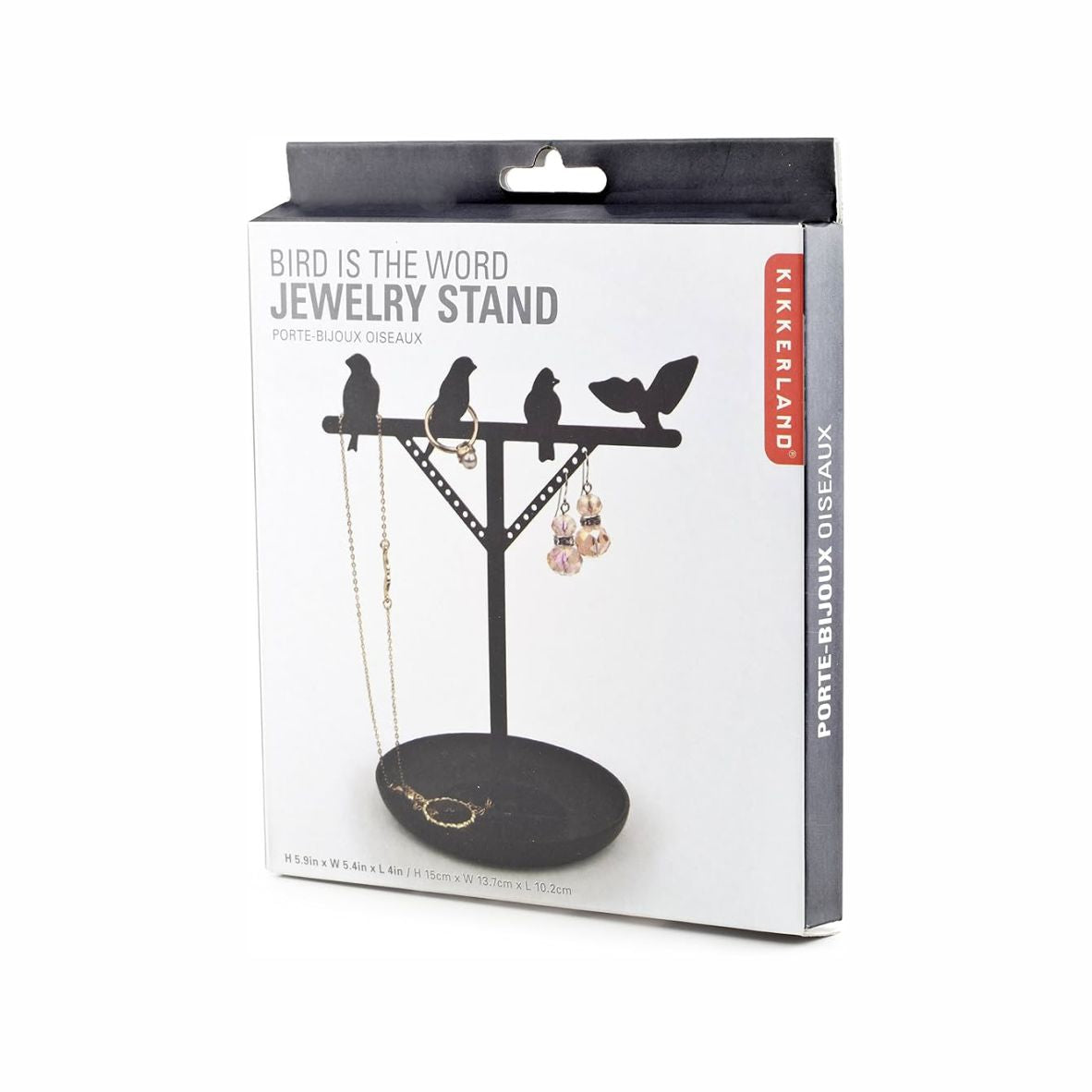 KIKKERLAND Schmuckhalter Vögel - 13,3 X 10,2 X 15,2 cm