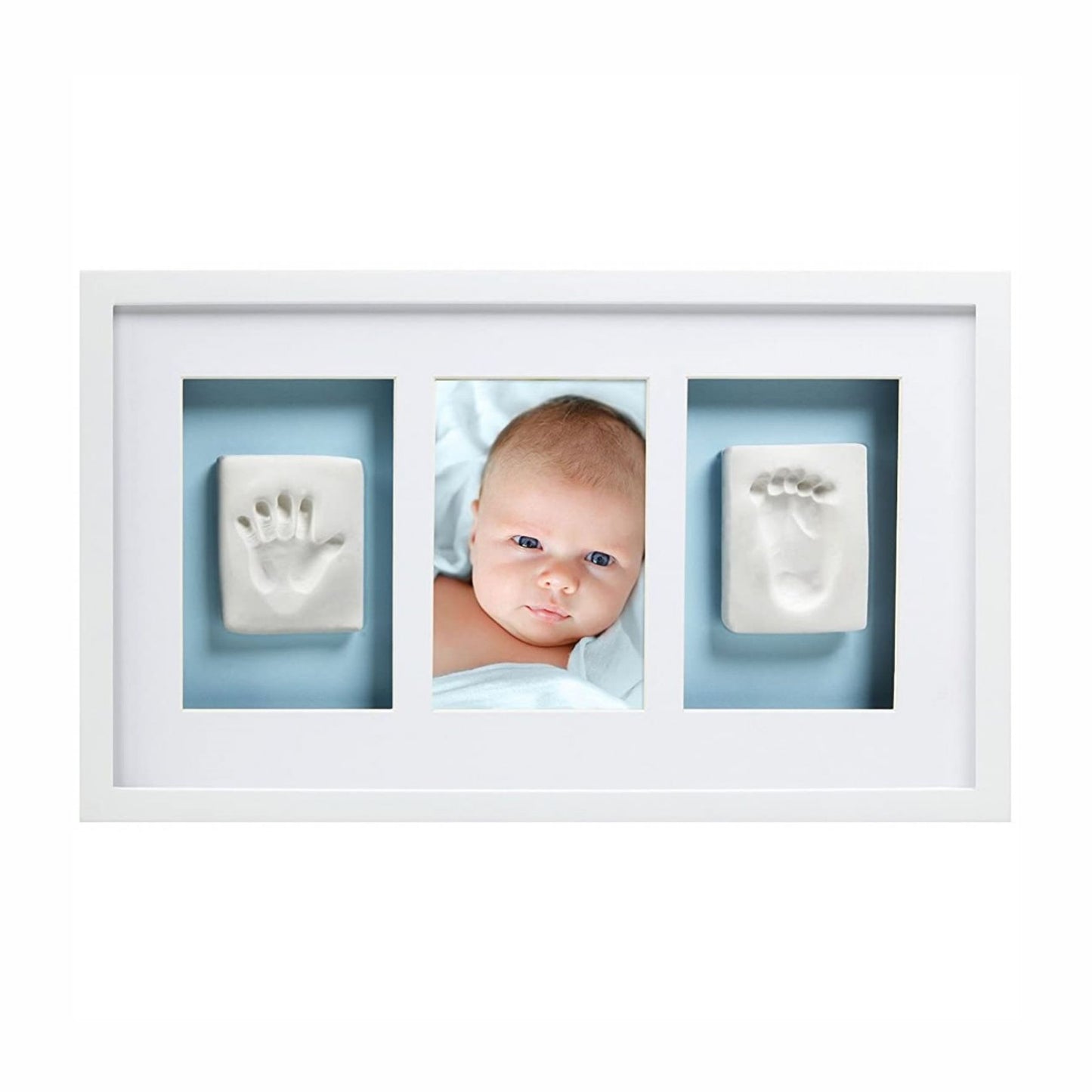 Pearhead® Babyprints Deluxe Wandrahmen mit geschlossener Box