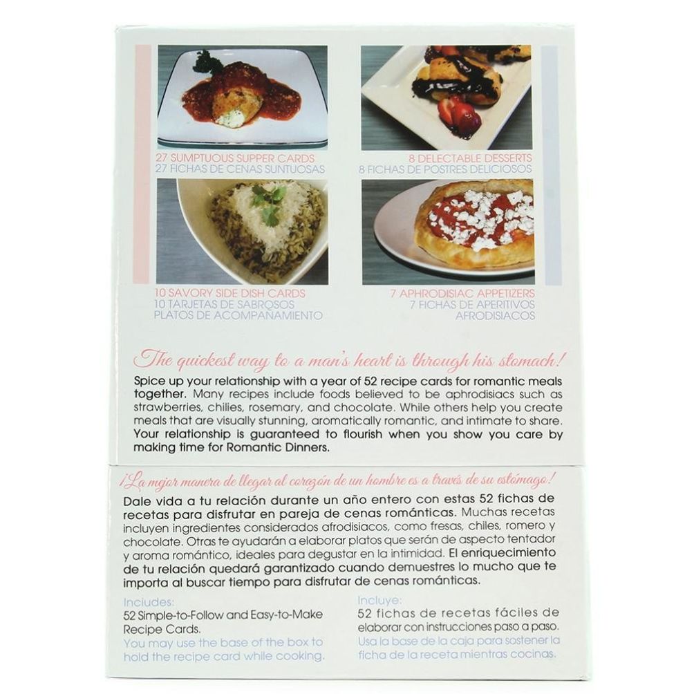 52 ROMANTISCHE REZEPTE, UM EURE LEBEN AUFZUWERTEN