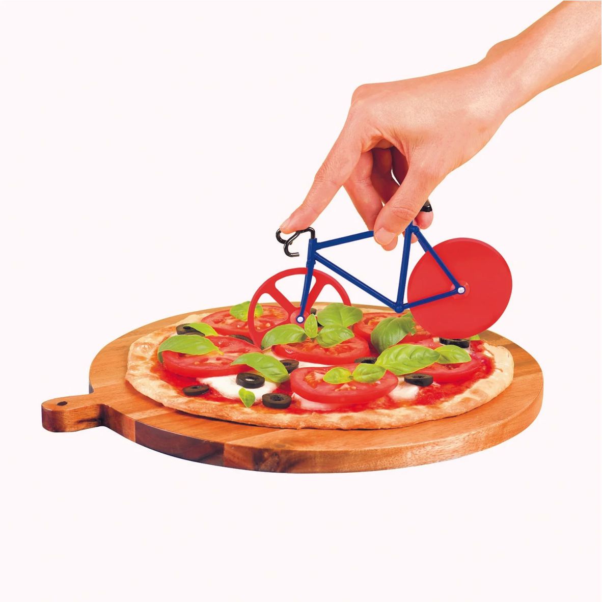 DOIY Fixie Fahrrad Pizzaschneider(rot)