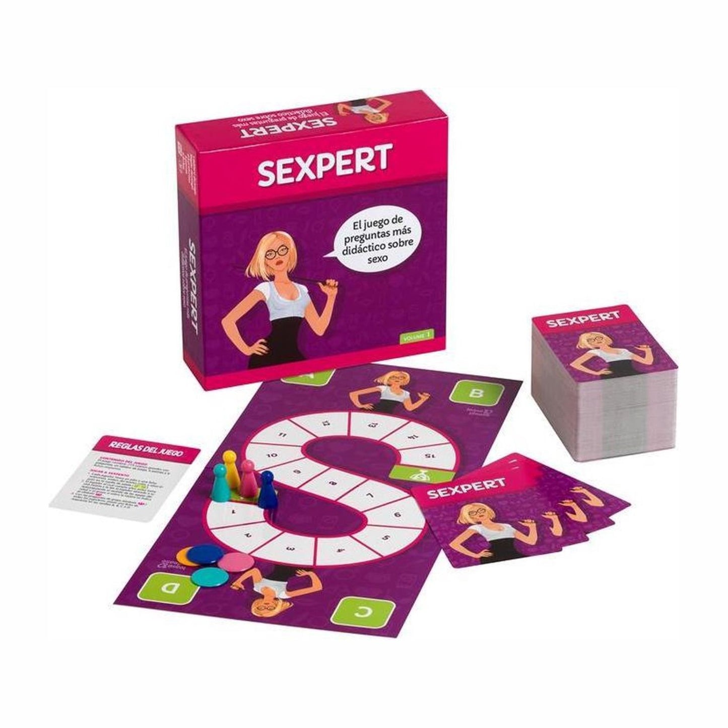 Erotisches Spiel Tease & Please Sexpert (Spanisch)