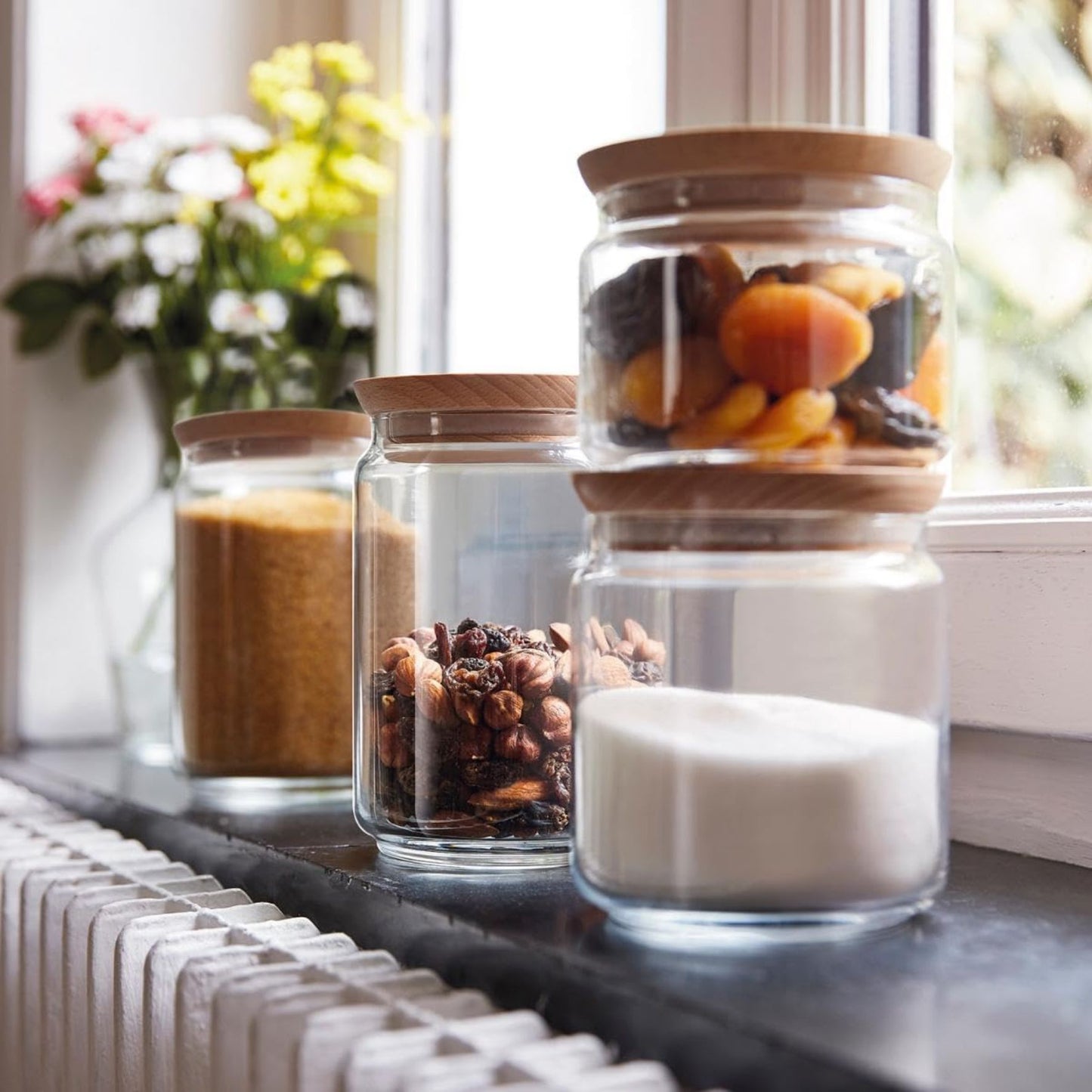 Vorratsdose aus Glas 1L