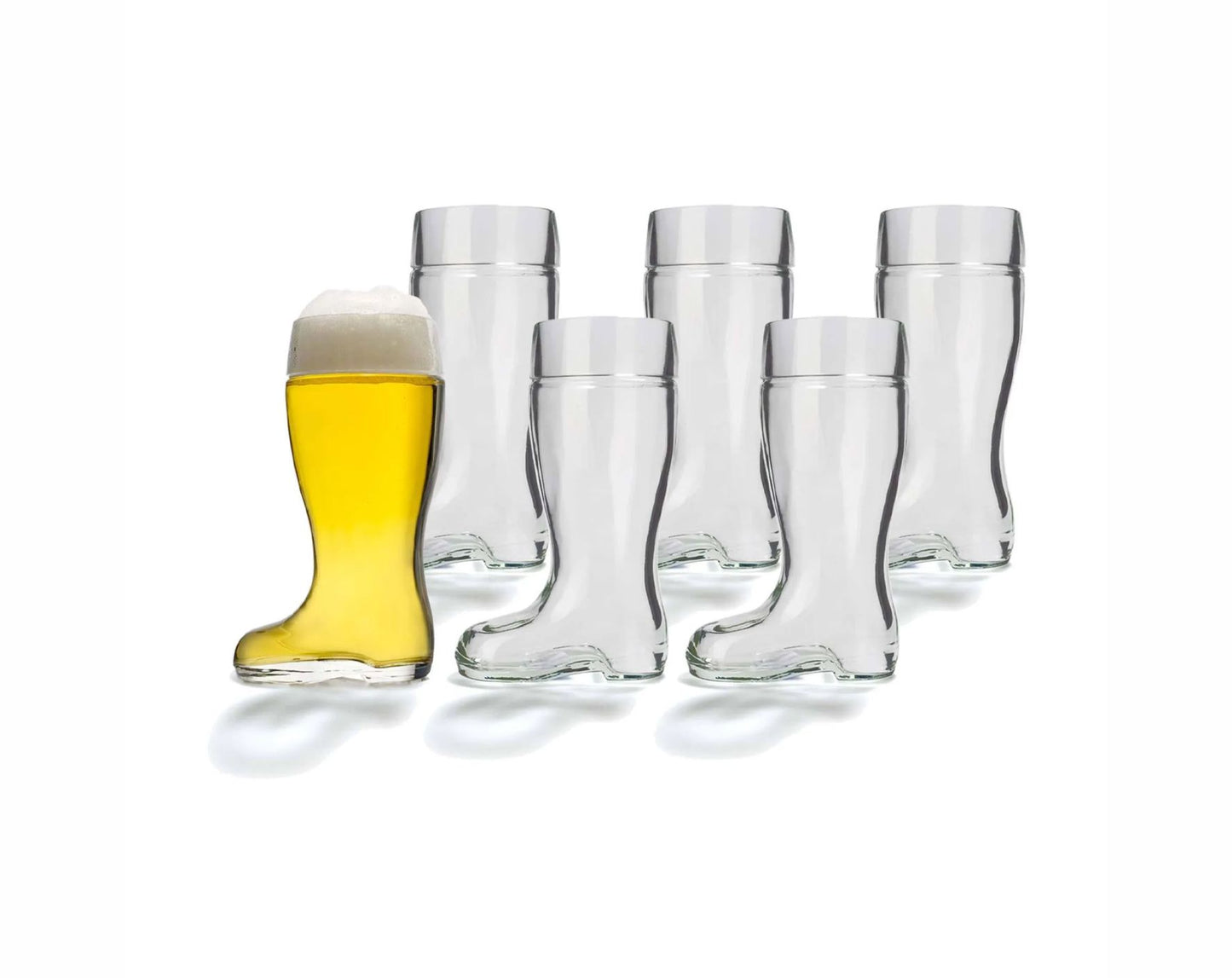 Biergläser Stiefel 1000 ml