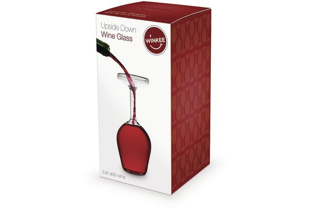 "Weinglas ""Upside Down"""