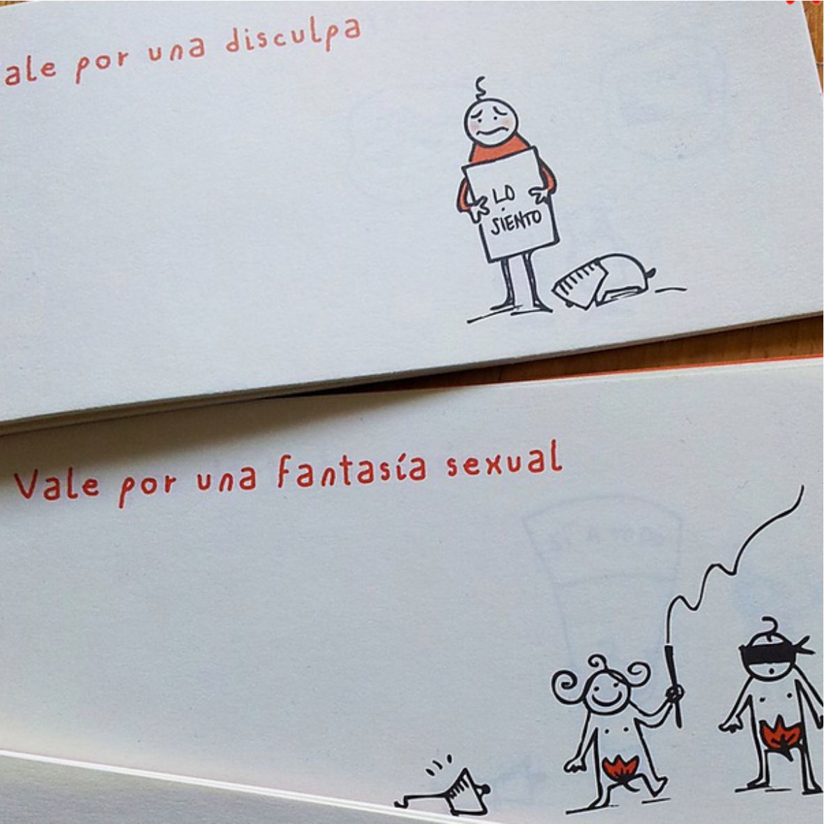 Talonario para parejas en tiempos de crisis