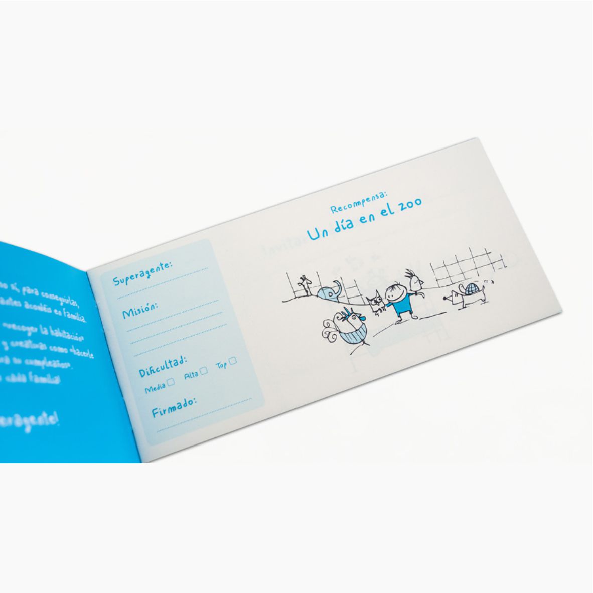 Talonario für kleine Superagenten | 20 Missionsbelohnungen für Kinder