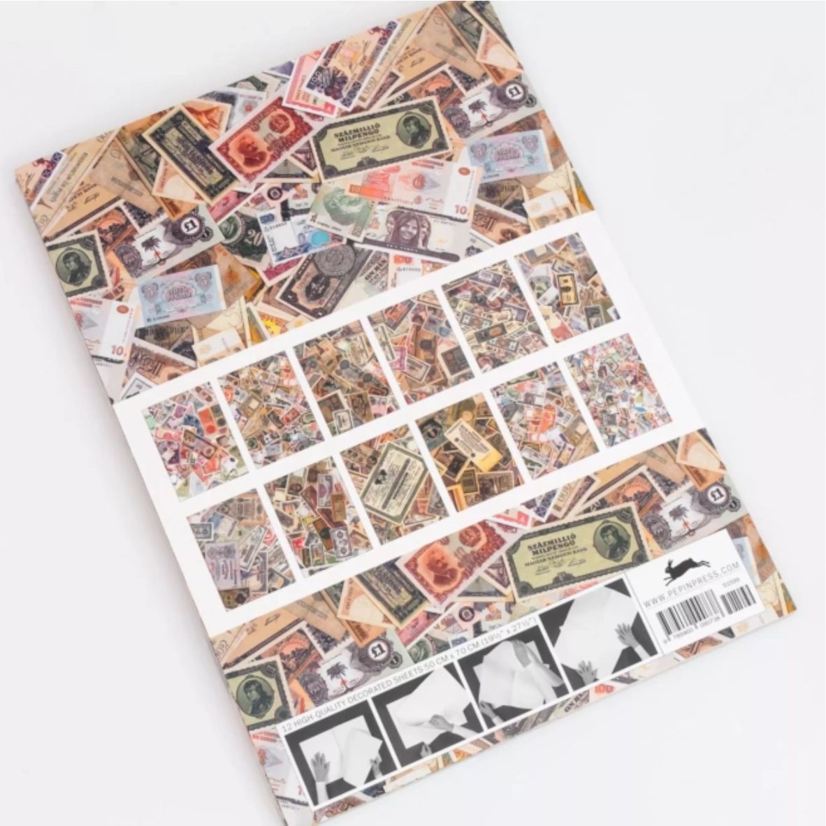 Kreative Papiere Buch für Geschenke von The Pepin Press