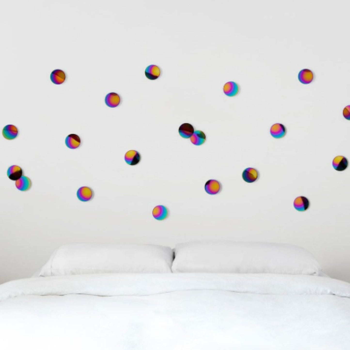 UMBRA Confetti Punkte Regenbogen-Set mit 10 Stück