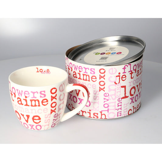 Liebestassen in Geschenkverpackung