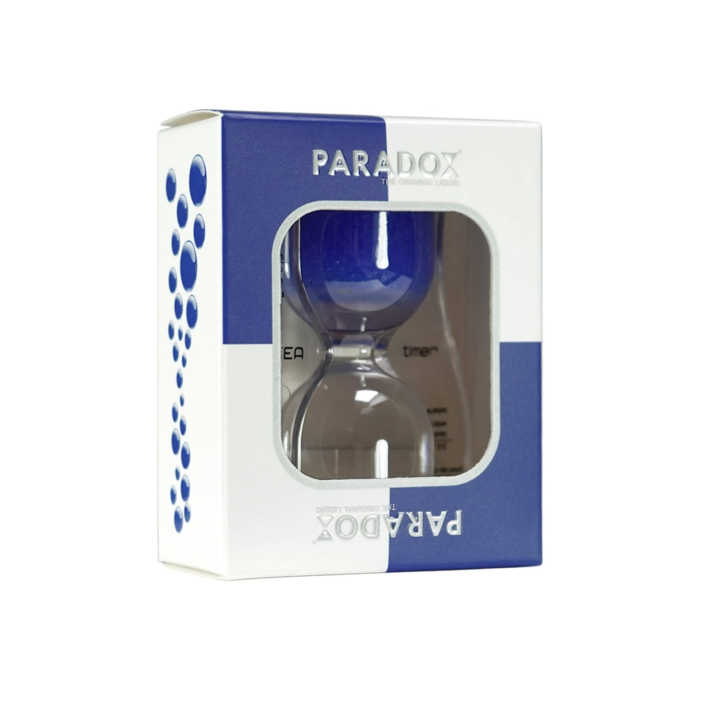 Paradox 5-Minuten-Tee-Timer / Sanduhr - blau