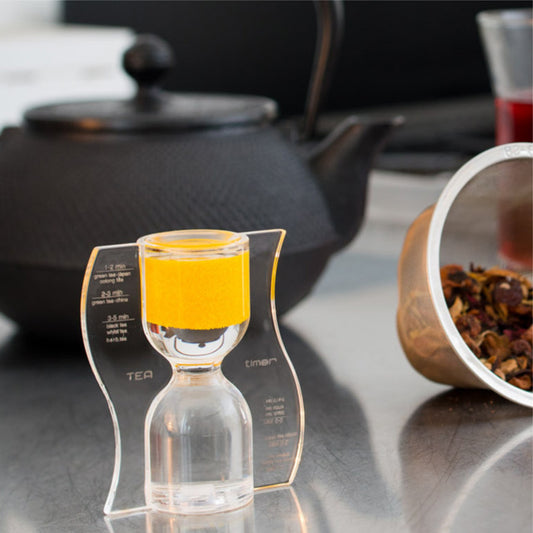 Paradox 5-Minuten-Tee-Timer / Sanduhr - gelb