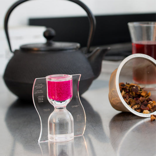 Paradox 5-Minuten-Tee-Timer / Sanduhr - pink