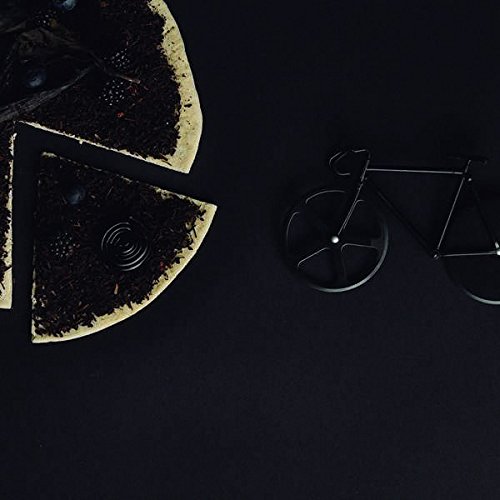 The Fixie pizza cutter - schwarz