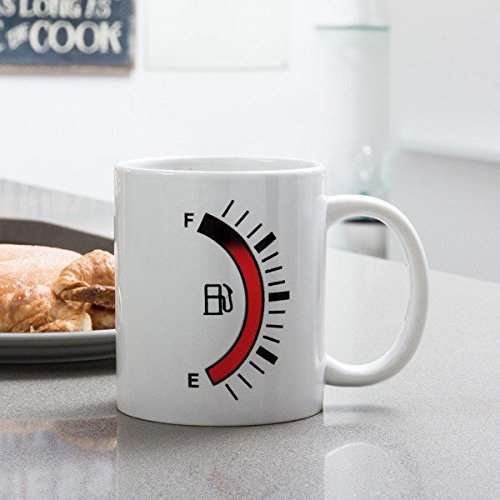 Kaffeebecher mit Tankanzeige