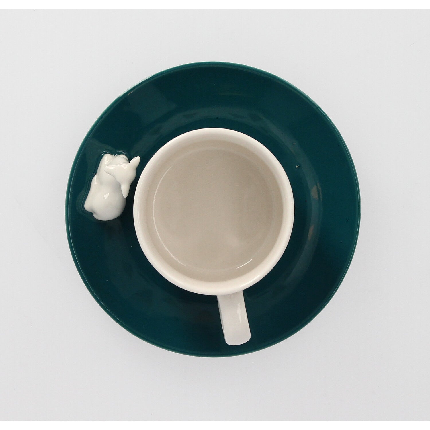 Knuffiges Tier-Tassenset in Geschenkbox - Rehkitz