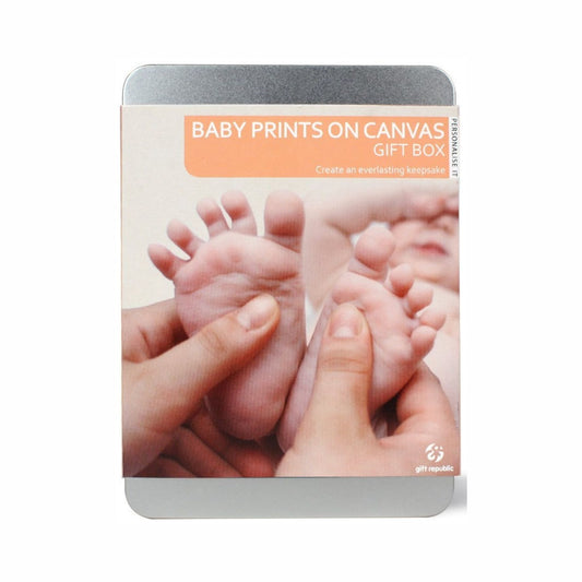 Gift Republic DIY Babyprints auf Leinwand - Set
