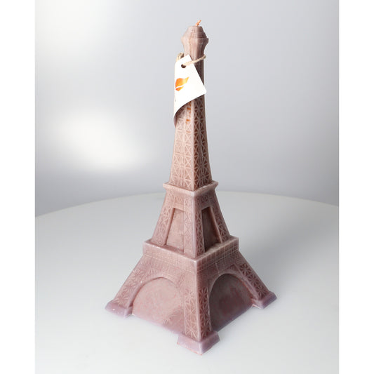 Dekorative Kerze - Eifelturm lila